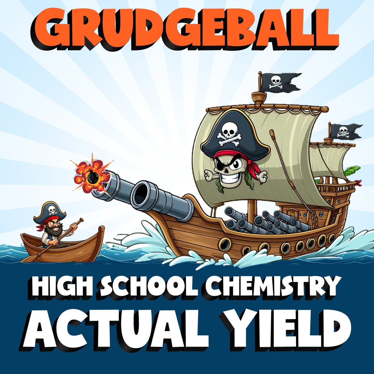 Actual Yield GRUDGEBALL Science Game - No Prep Chemistry Review Activity