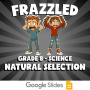 Natural Selection FRAZZLED Science Game - No Prep Grade 8 Review Activity