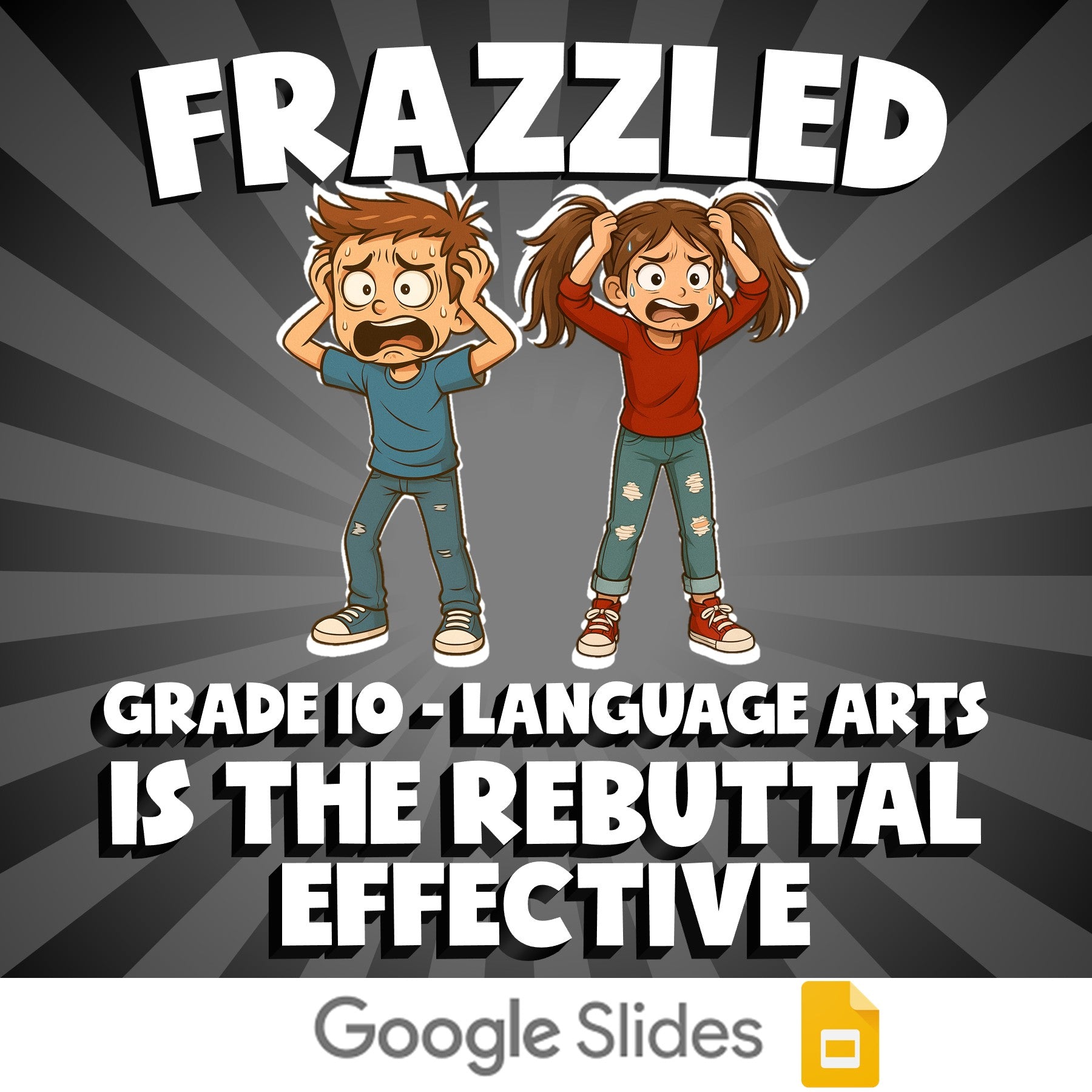 Is The Rebuttal Effective FRAZZLED ELA Game - No Prep Grade 10 Review Activity