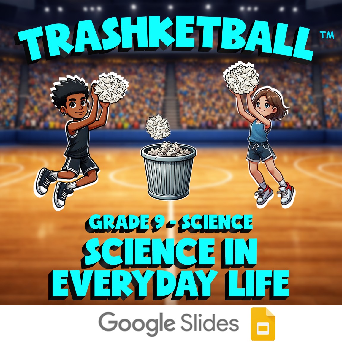Science in Everyday Life TRASHKETBALL Science Game - No Prep Grade 9 Review