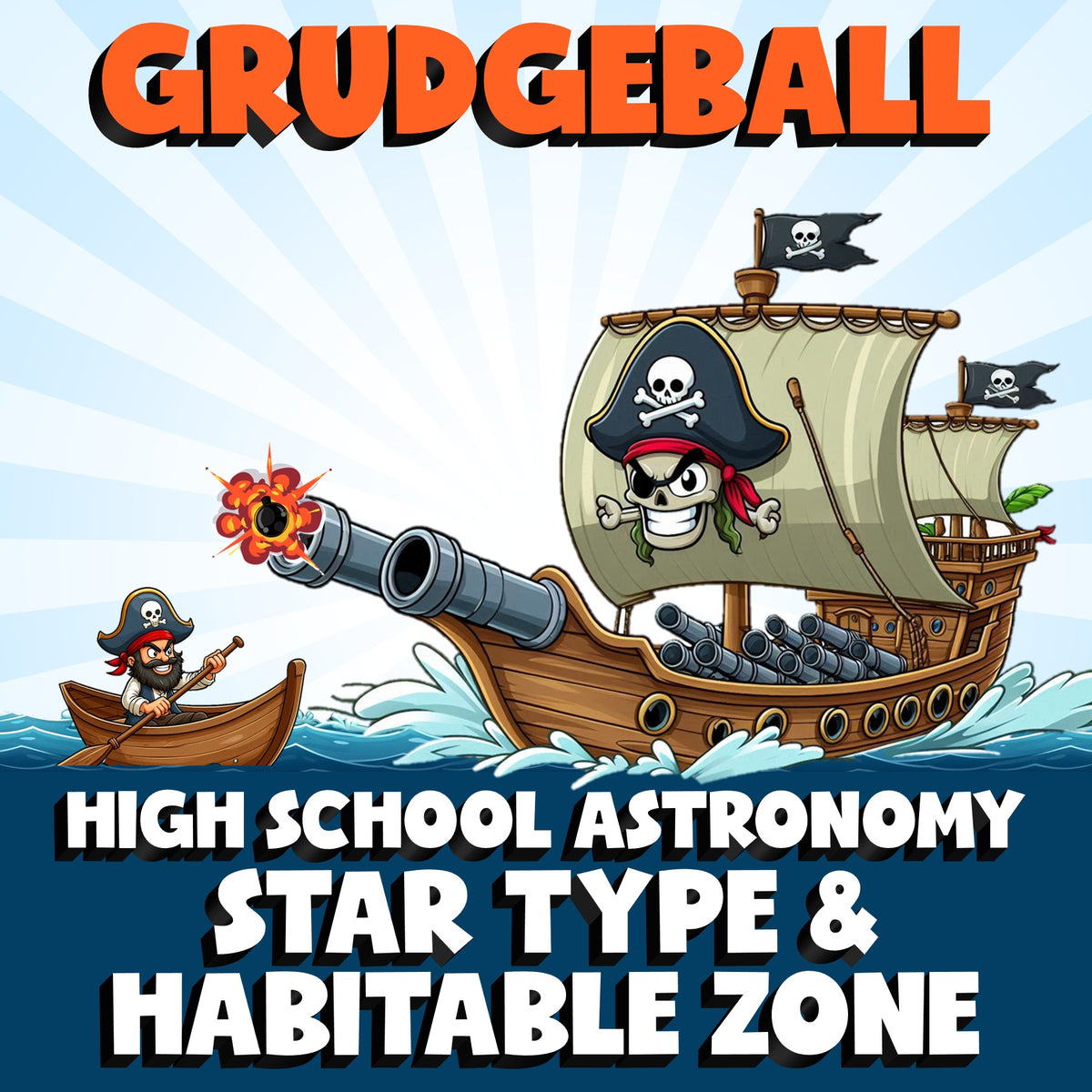Star Type & Habitable Zone GRUDGEBALL Science Game - No Prep Astronomy Review