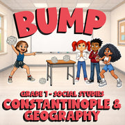 Constantinople & Geography BUMP Socials Game - No Prep Grade 7 Review Activity