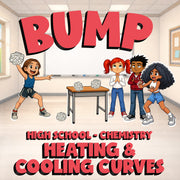Heating & Cooling Curves BUMP Science Game - No Prep Chemistry Review Activity