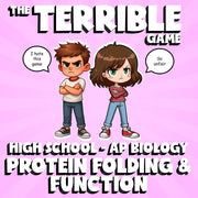 Protein Folding & Function THE TERRIBLE GAME - No Prep AP Biology Science Review