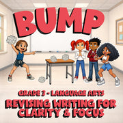 Revising Writing for Clarity & Focus BUMP ELA Game - No Prep Grade 3 Review