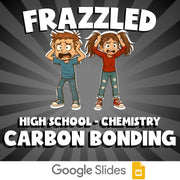 Carbon Bonding FRAZZLED Science Game - No Prep Chemistry Review Activity