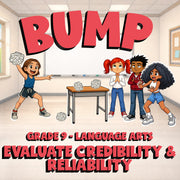 Evaluate Credibility & Reliability BUMP ELA Game - No Prep Grade 9 Review