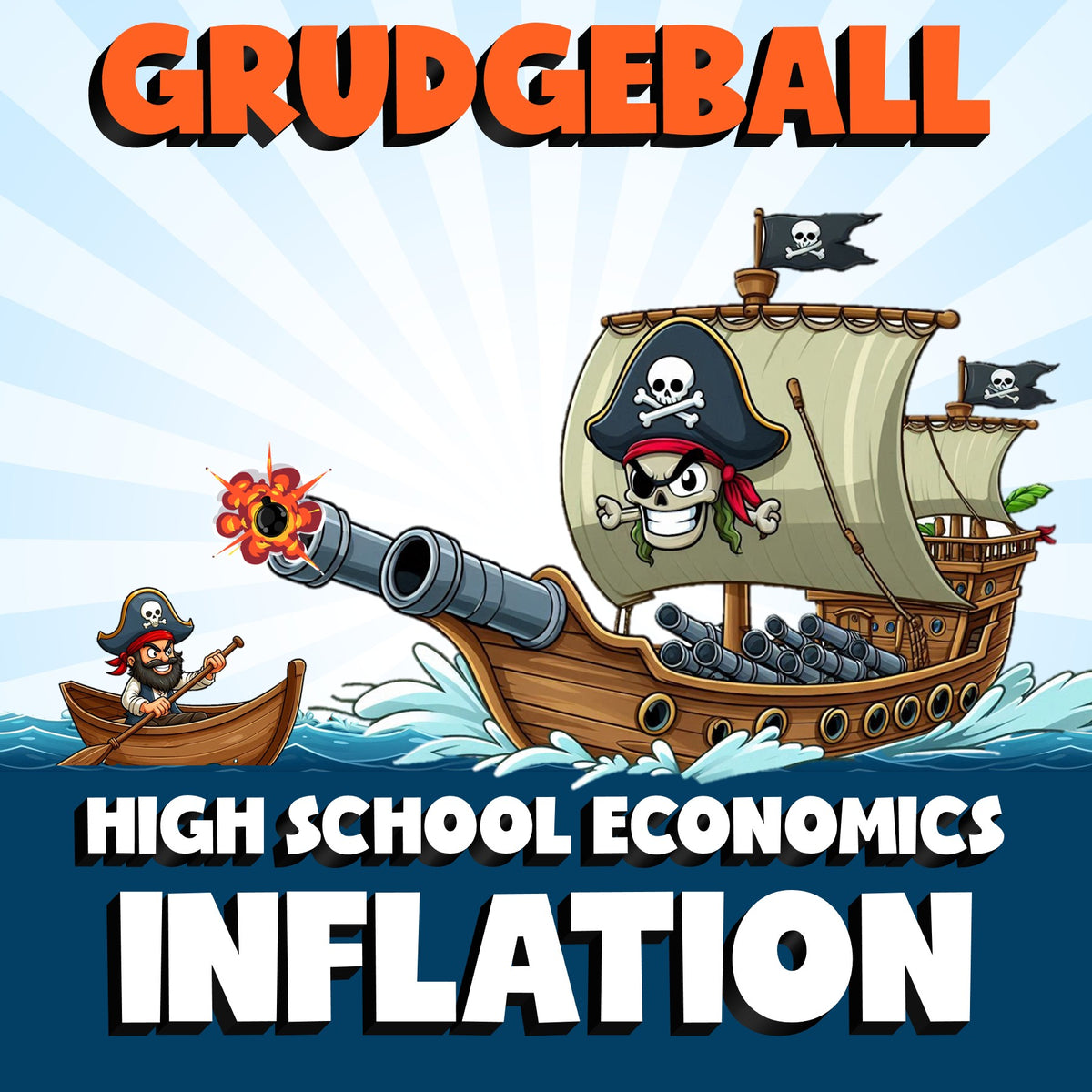 Inflation GRUDGEBALL Economics Game - No Prep Review Activity