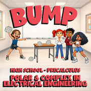 Polar & Complex in Electrical Engineering BUMP Math Game - No Prep PreCalculus