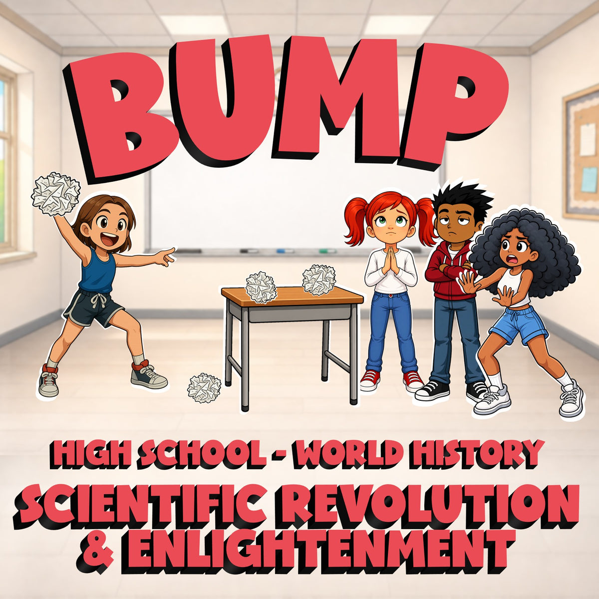 Scientific Revolution & Enlightenment BUMP Game - No Prep World History Review