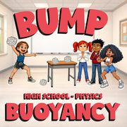 Buoyancy BUMP Science Game - No Prep Physics Review Activity