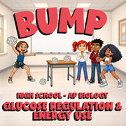 Glucose Regulation & Energy Use BUMP Science Game - No Prep AP Biology Review