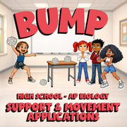Support & Movement Applications BUMP Science Game - No Prep AP Biology Review