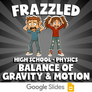 Balance of Gravity & Motion FRAZZLED Science Game - No Prep Physics Review