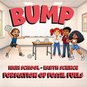 Formation of Fossil Fuels BUMP Game - No Prep Earth Science Review Activity