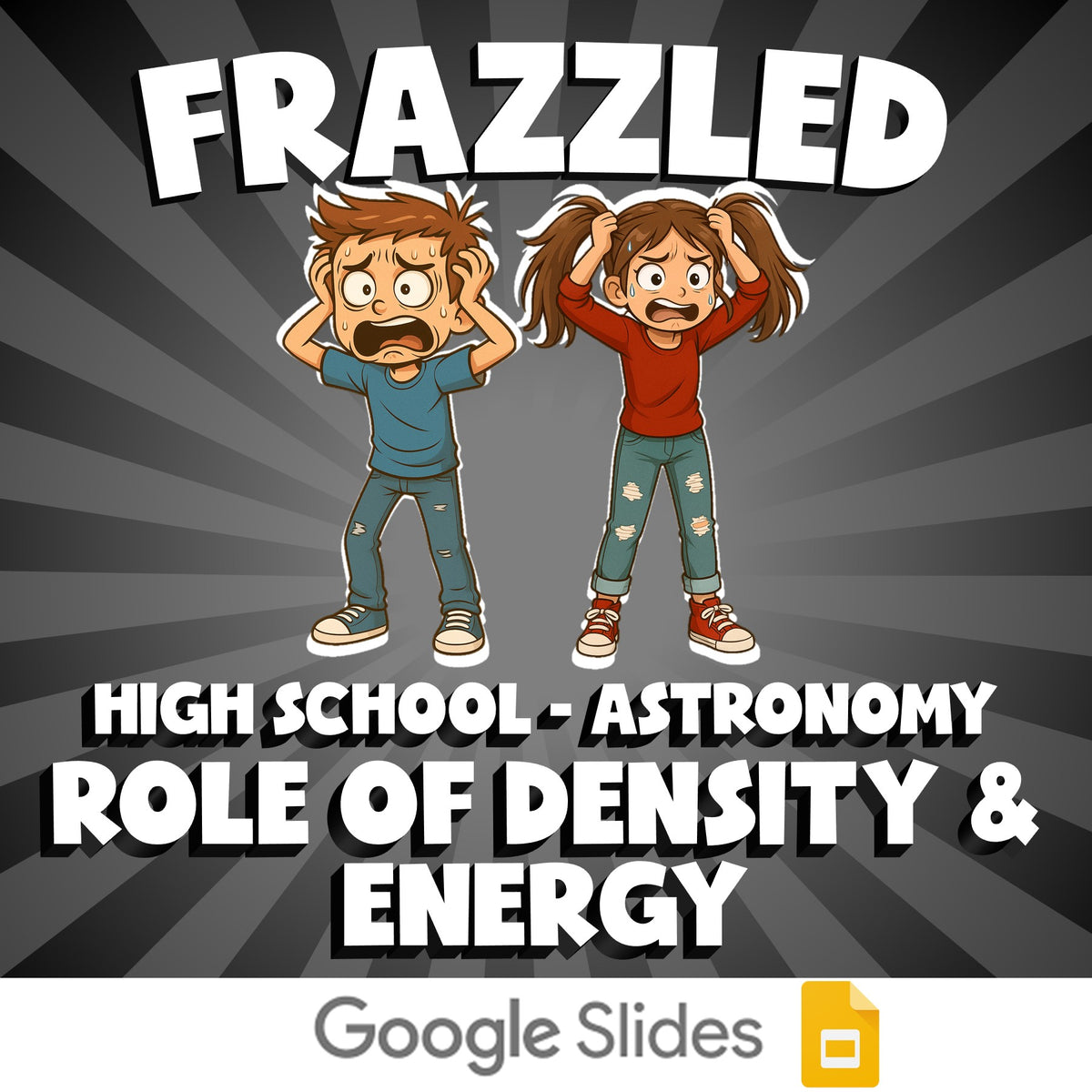 Role of Density & Energy FRAZZLED Science Game - No Prep Astronomy Review