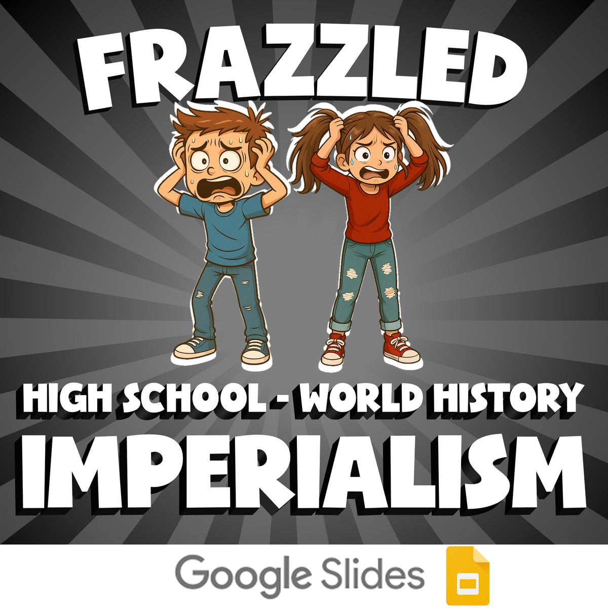 Imperialism FRAZZLED Game - No Prep World History Review Activity