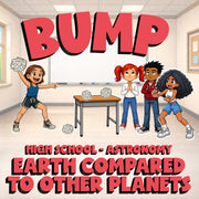Earth Compared to Other Planets BUMP Science Game - No Prep Astronomy Review