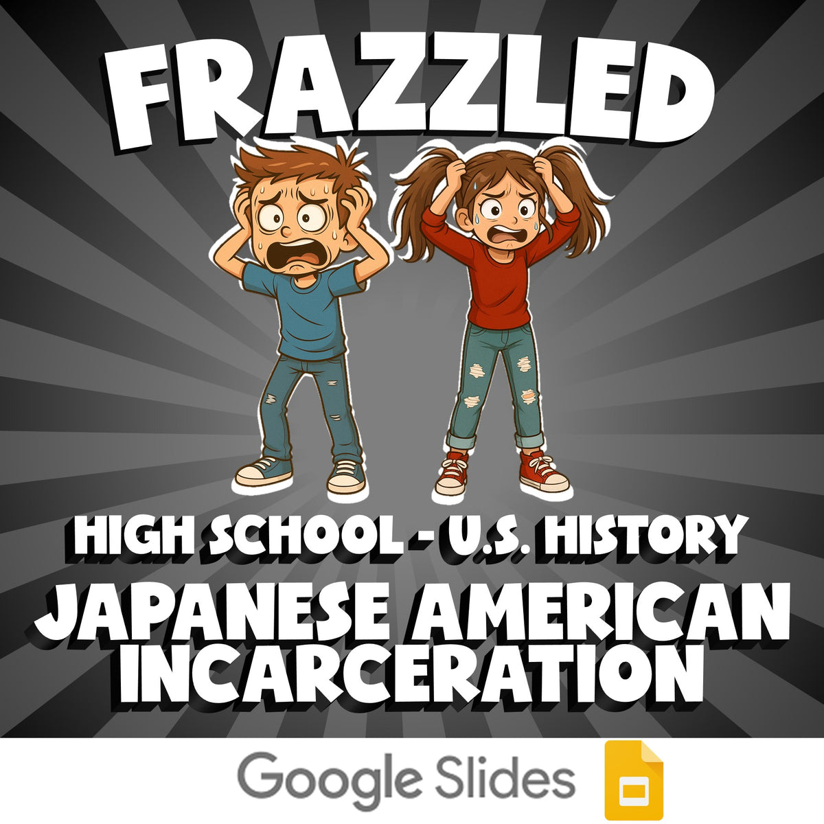 Japanese American Incarceration FRAZZLED U.S. History Game - No Prep Review