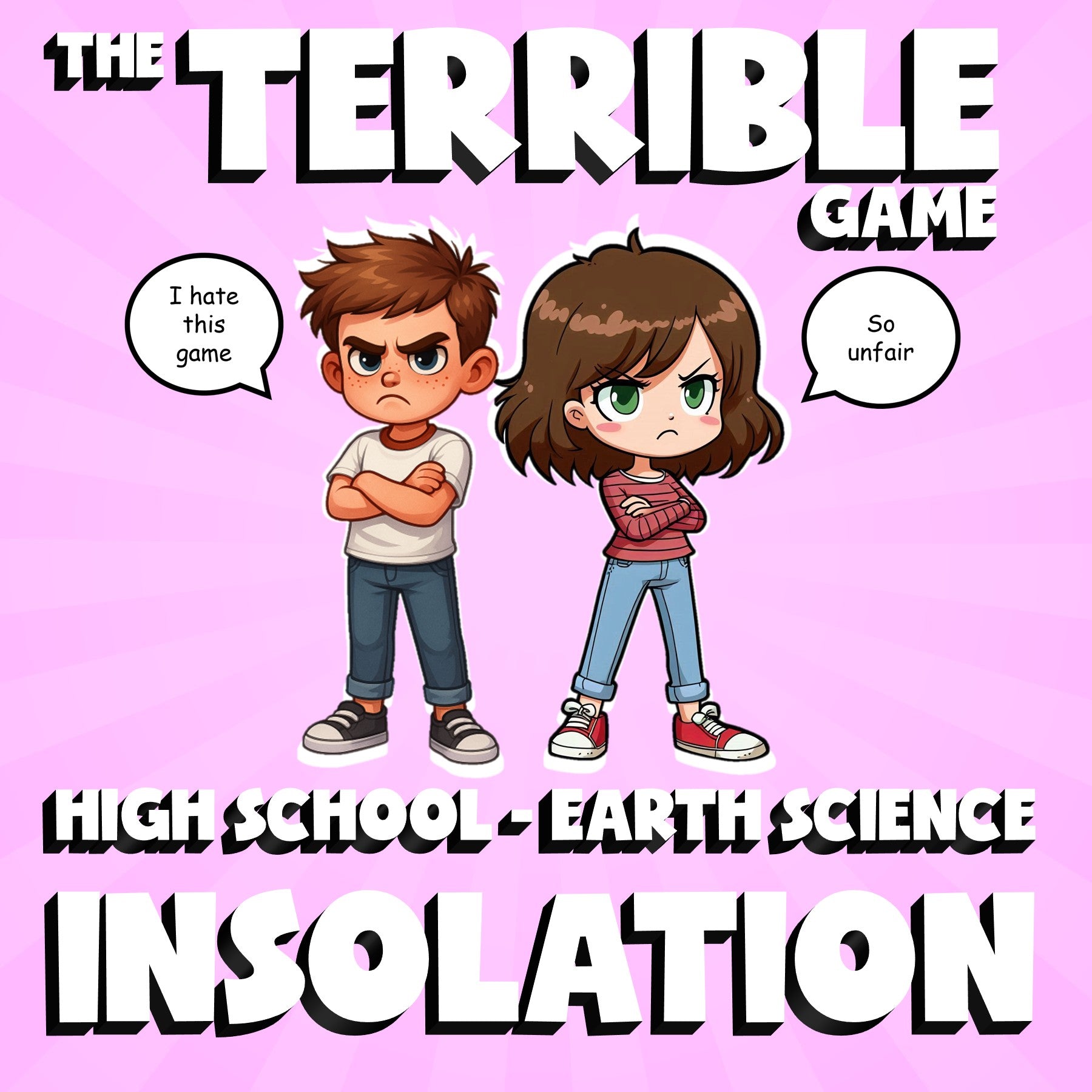 Insolation THE TERRIBLE GAME - No Prep Earth Science Review Activity