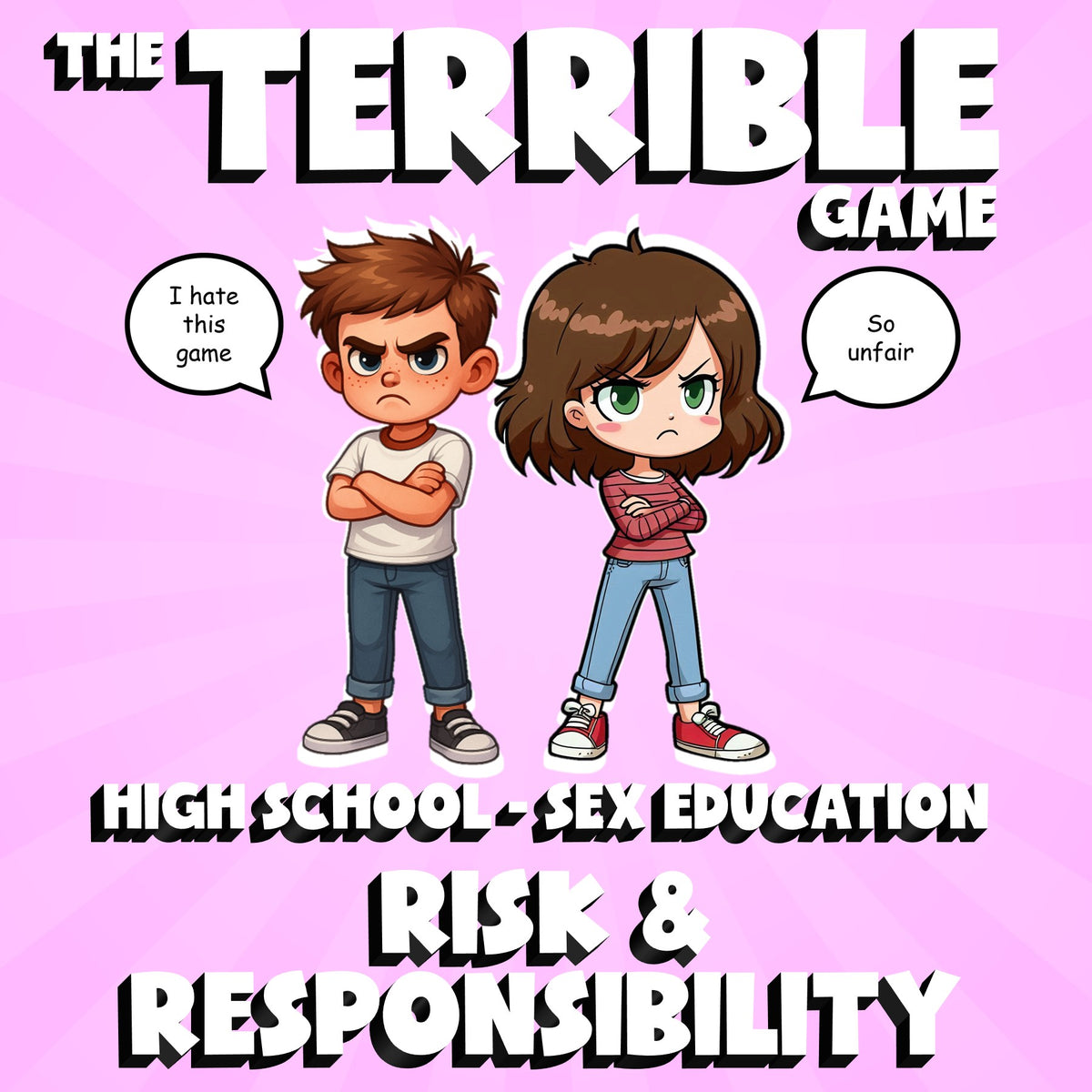 Risk & Responsibility THE TERRIBLE GAME - High School Sex Education Review