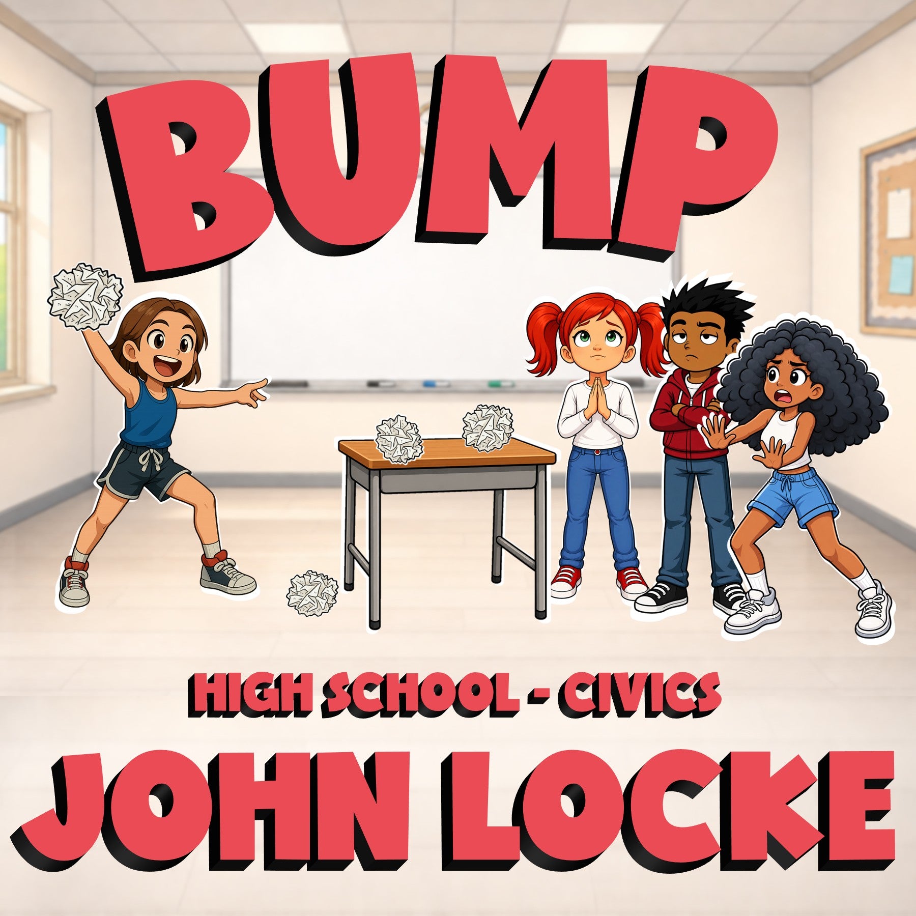 John Locke BUMP Civics Game - No Prep Review Activity