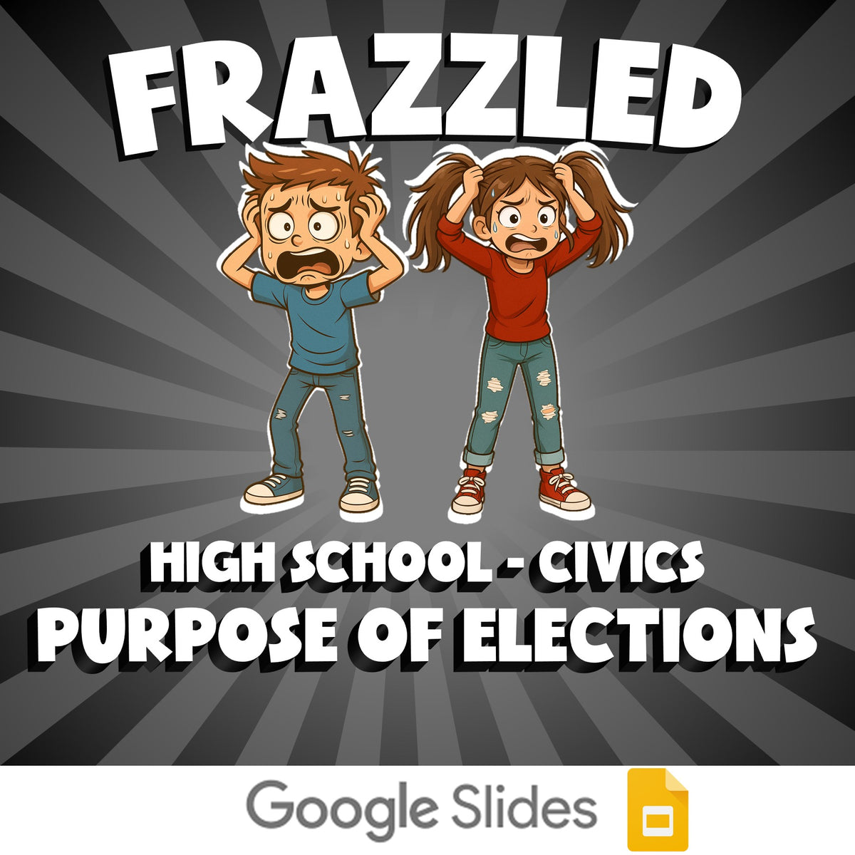 Purpose of Elections FRAZZLED Civics Game - No Prep Review Activity