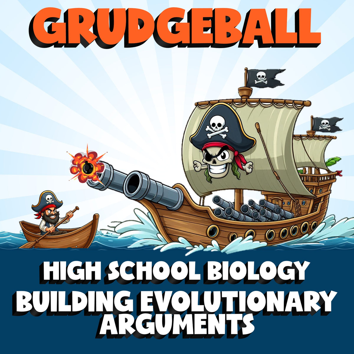 Building Evolutionary Arguments GRUDGEBALL Science Game - No Prep Biology Review