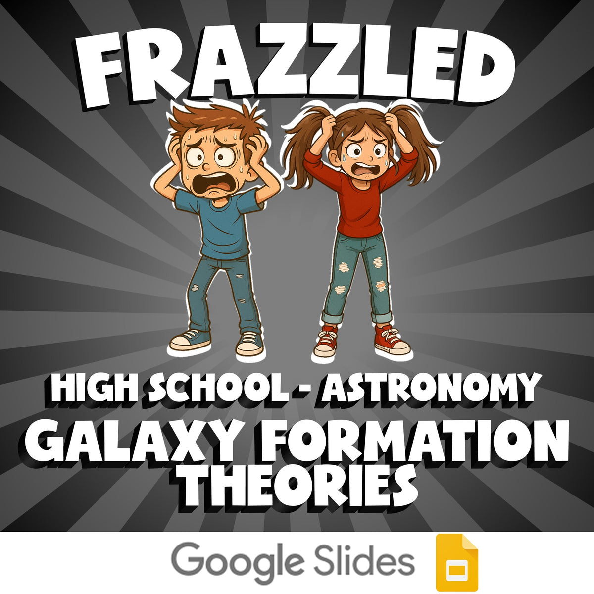 Galaxy Formation Theories FRAZZLED Science Game - No Prep Astronomy Review