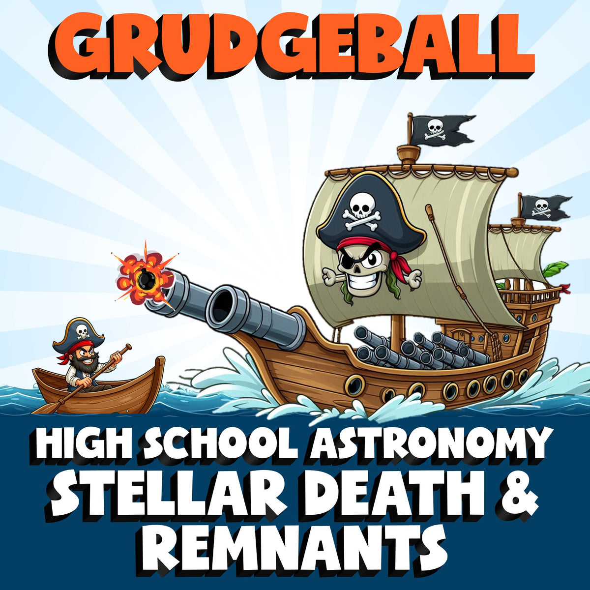 Stellar Death & Remnants GRUDGEBALL Science Game - No Prep Astronomy Review