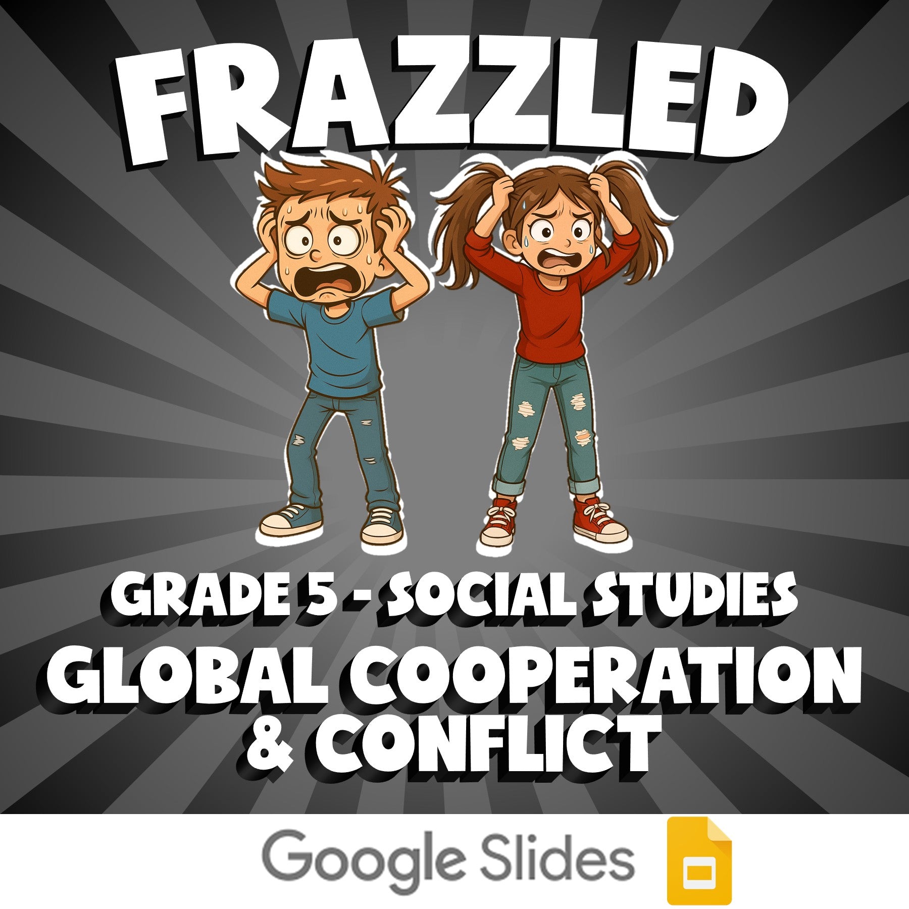 Global Cooperation & Conflict FRAZZLED Socials Game - No Prep Grade 5 Review
