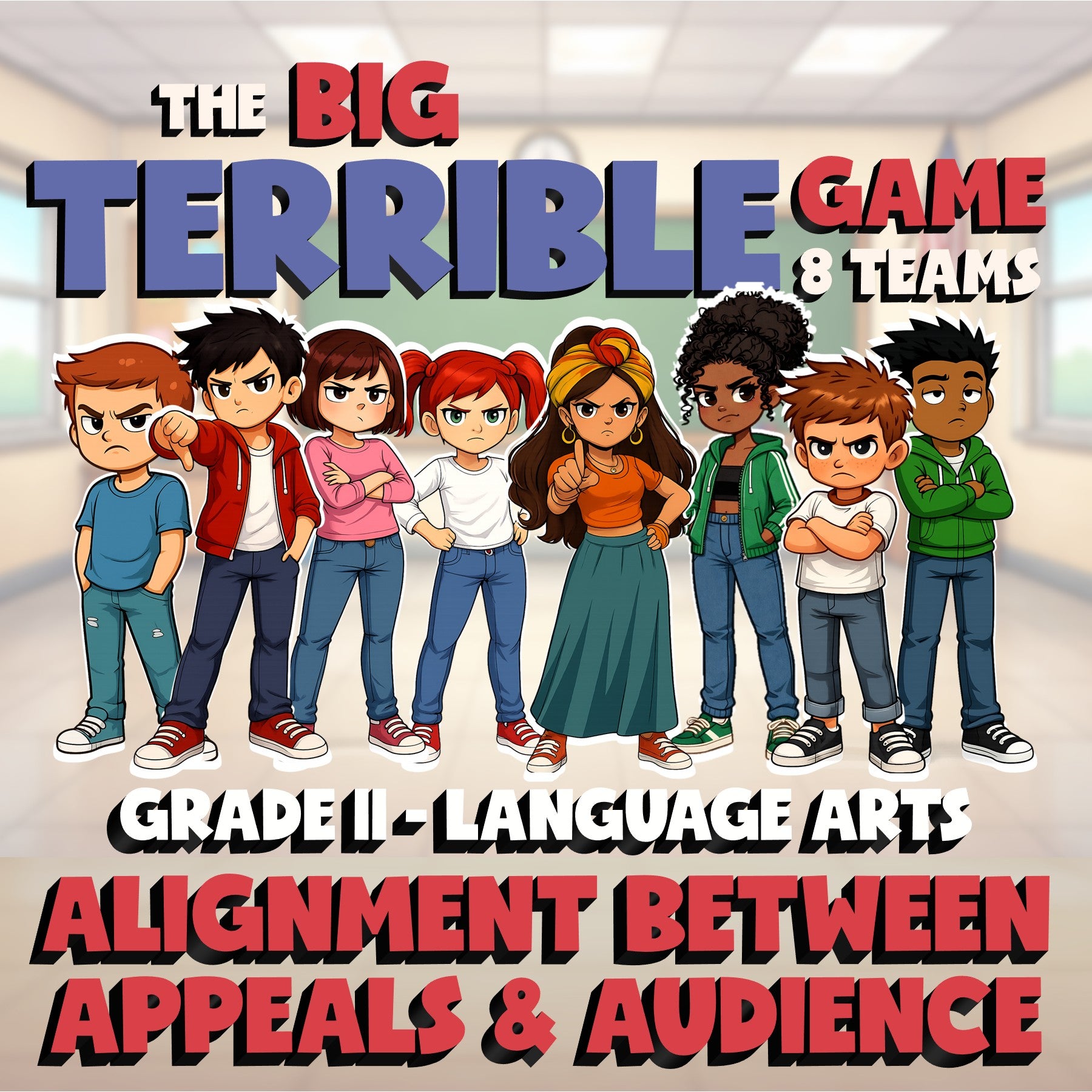 Alignment Between Appeals & Audience BIG TERRIBLE GAME - Grade 11 ELA Review