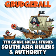 South Asia Rulers & Authority GRUDGEBALL Socials Game - No Prep Grade 7 Review