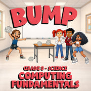 Computing Fundamentals BUMP Science Game - No Prep Grade 8 Review Activity