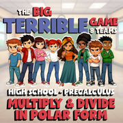 Multiply & Divide in Polar Form BIG TERRIBLE GAME - PreCalculus Math Review