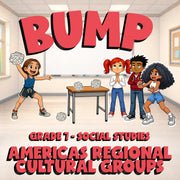 Americas Regional Cultural Groups BUMP Socials Game - No Prep Grade 7 Review