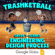 Engineering Design Process TRASHKETBALL Science Game - No Prep Grade 7 Review