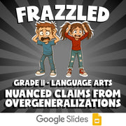 Nuanced Claims from Overgeneralizations FRAZZLED ELA Game - No Prep Grade 11
