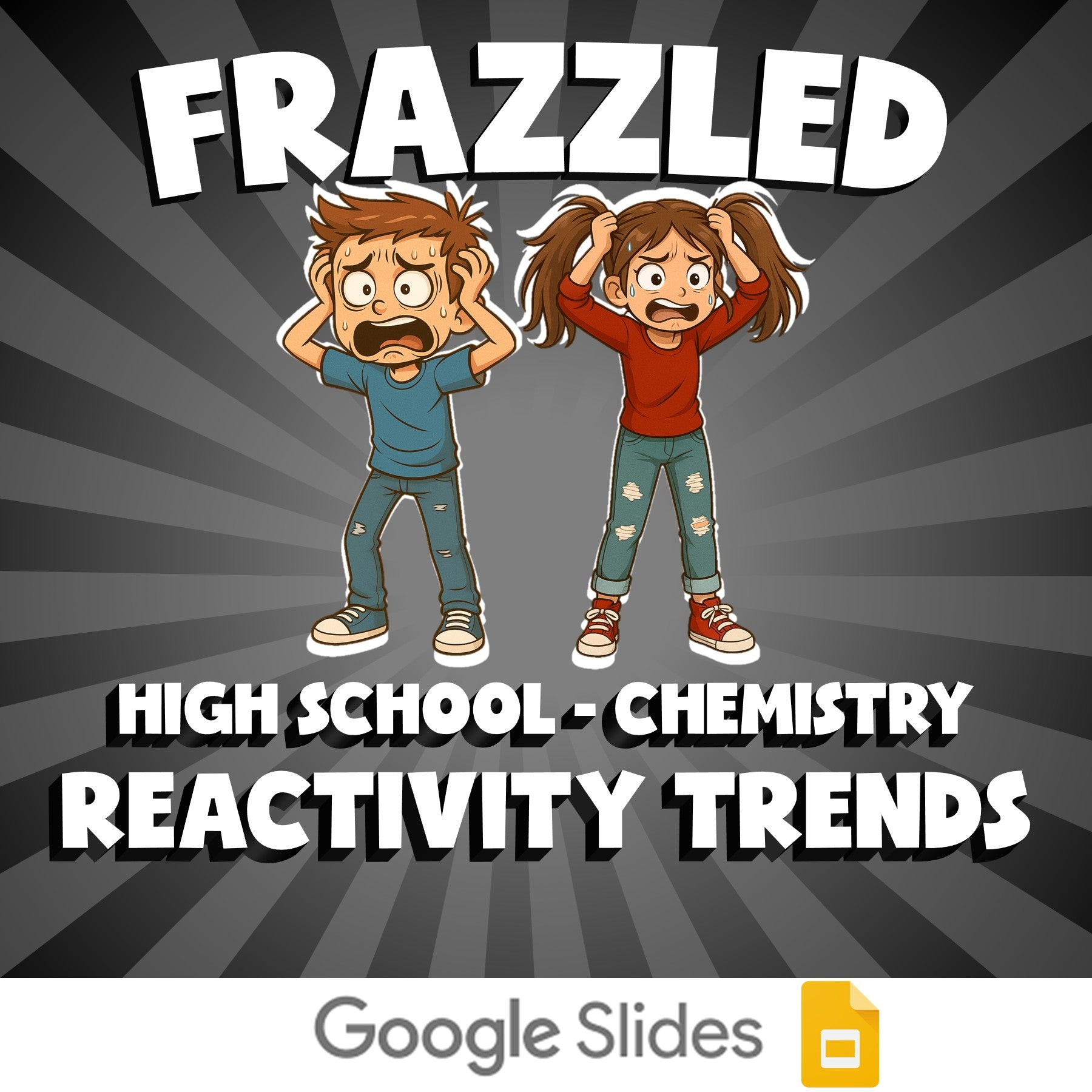 Reactivity Trends FRAZZLED Science Game - No Prep Chemistry Review Activity