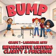 Informative Writing Clarity & Precision BUMP ELA Game - No Prep Grade 7 Review