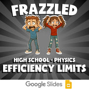 Efficiency Limits FRAZZLED Science Game - No Prep Physics Review Activity