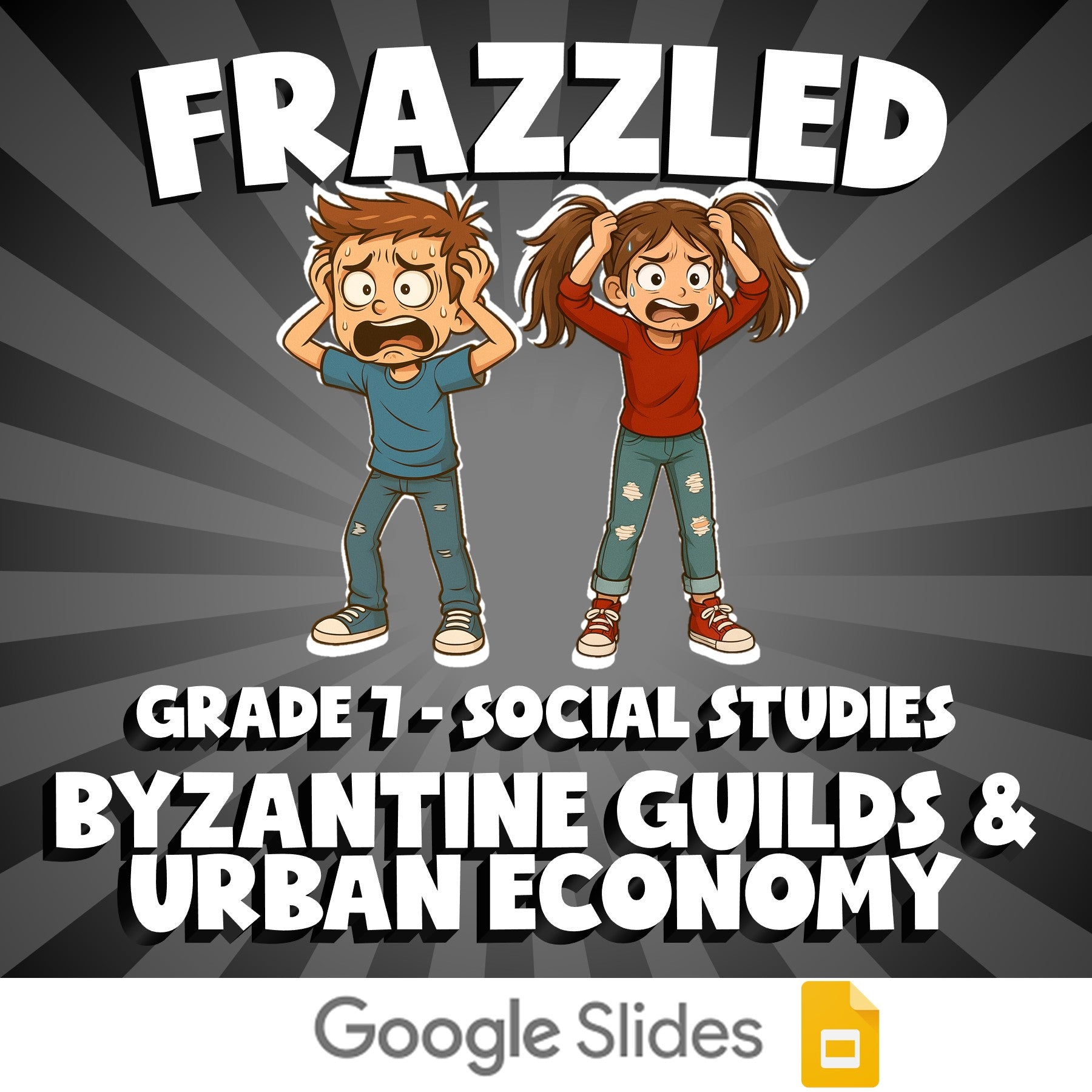 Byzantine Guilds & Urban Economy FRAZZLED Socials Game - No Prep Grade 7 Review