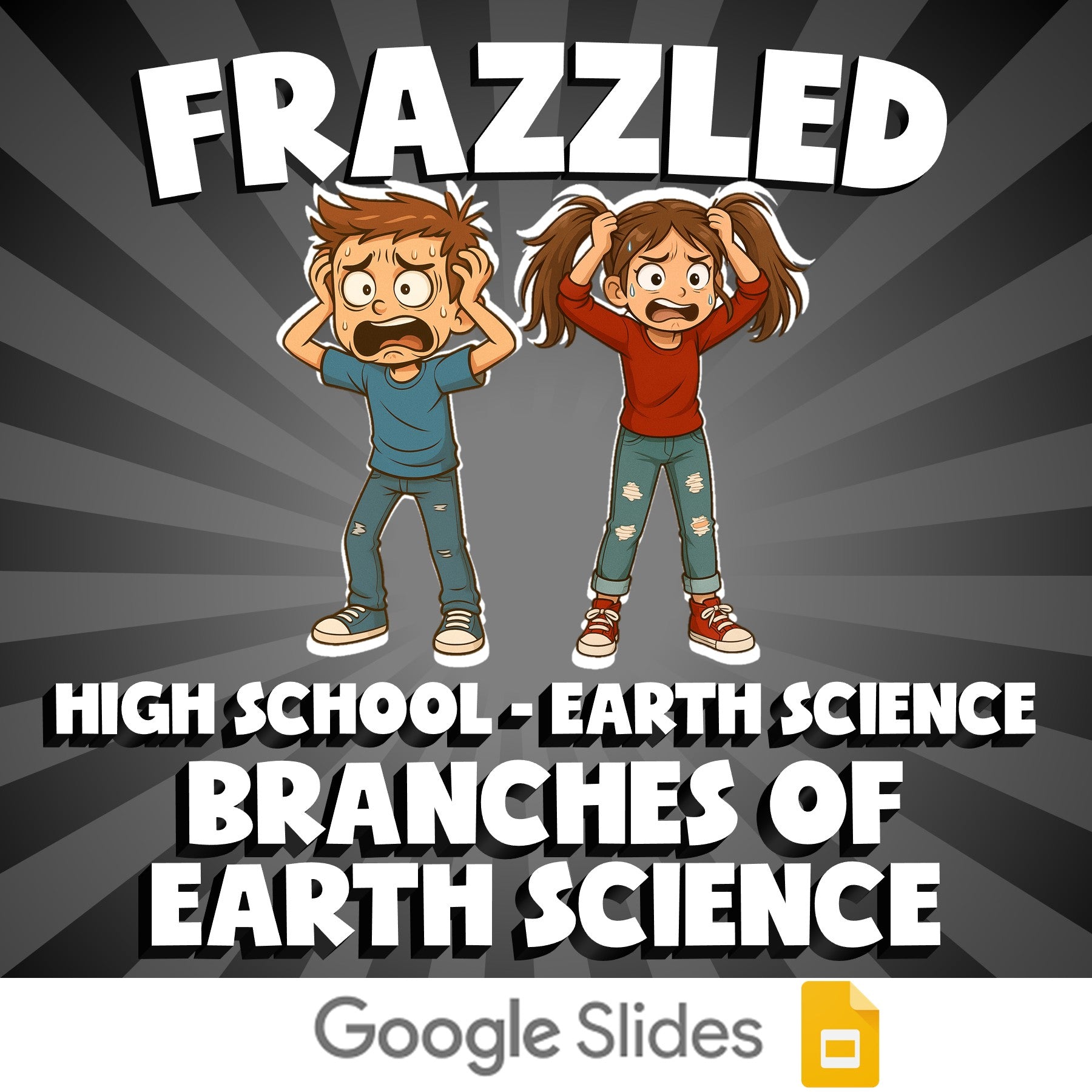 Branches of Earth Science FRAZZLED Game - No Prep Earth Science Review Activity