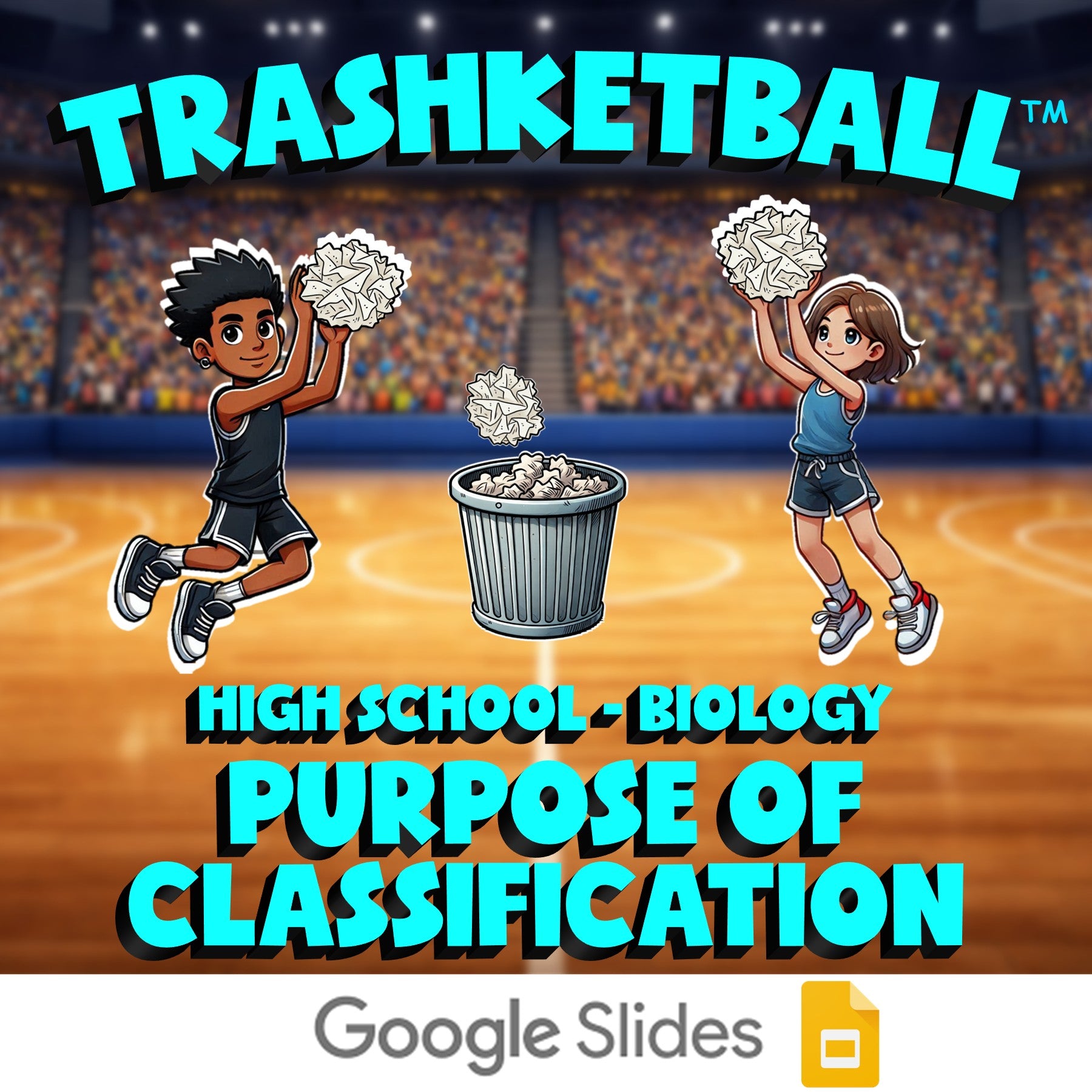 Purpose of Classification TRASHKETBALL Science Game - No Prep Biology Review