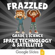 Space Technology & Satellites FRAZZLED Science Game - No Prep Grade 5 Review