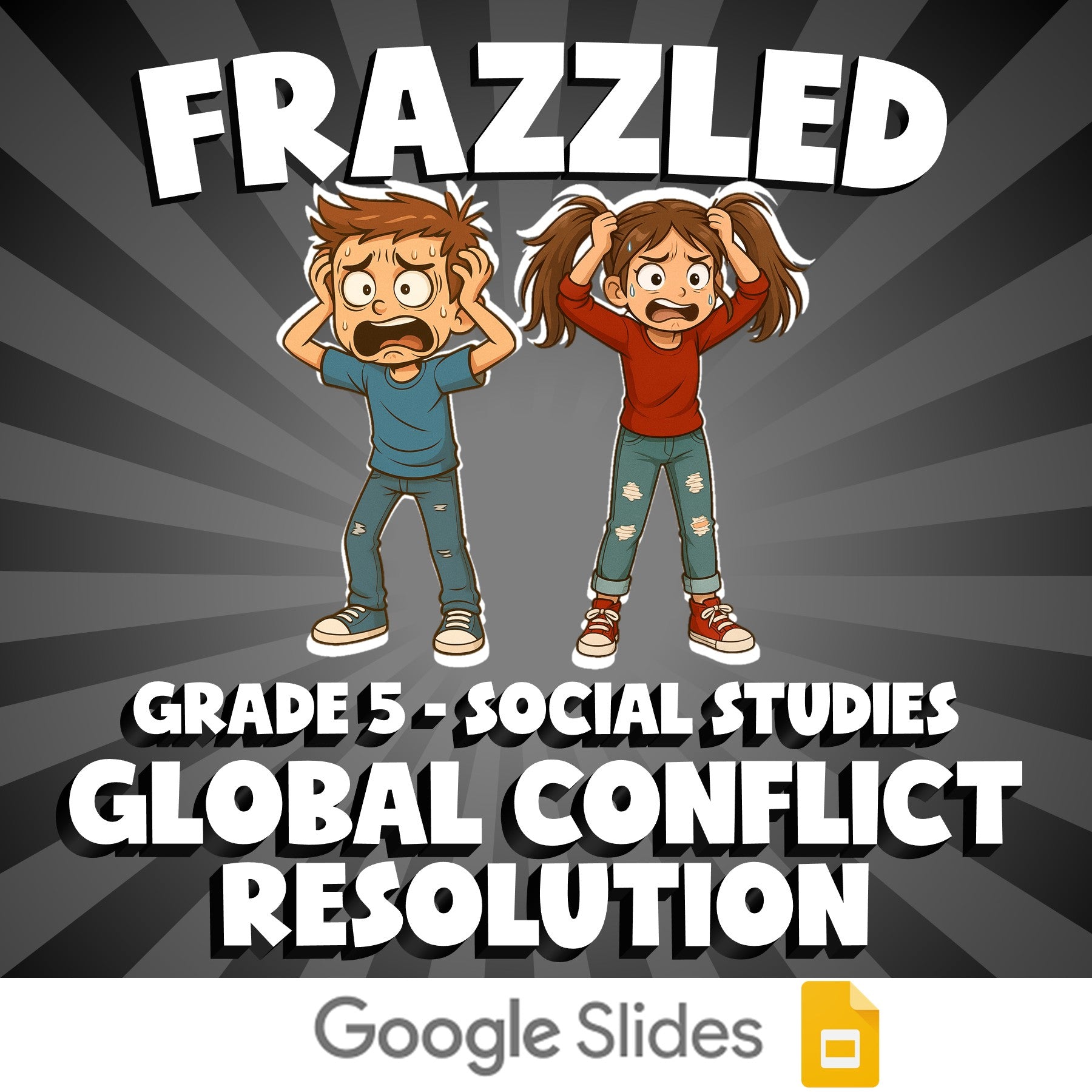 Global Conflict Resolution FRAZZLED Socials Game - No Prep Grade 5 Review