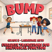 Evaluate Transitions for Rhetorical Function BUMP ELA Game - No Prep Grade 11
