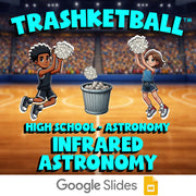 Infrared Astronomy TRASHKETBALL Science Game - No Prep Astronomy Review Activity