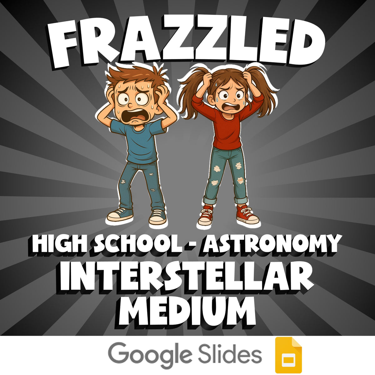 Interstellar Medium FRAZZLED Science Game - No Prep Astronomy Review Activity