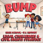Legal Challenges & Civil Rights Strategy BUMP U.S. History Game - No Prep Review